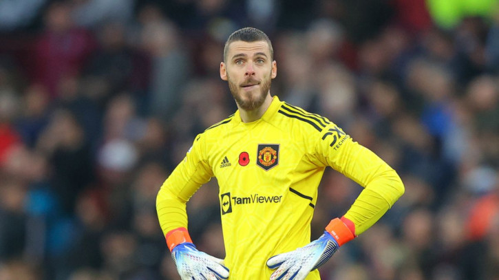 Phong độ cao ở MU nhưng Thủ môn De Gea vẫn không được lên tuyển dự World Cup 2022